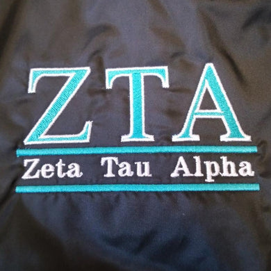 Charles River Rain Jacket - Zeta Tau Alpha