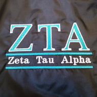 Charles River Rain Jacket - Zeta Tau Alpha