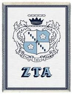 Limited Edition Afghan Blanket - Zeta Tau Alpha