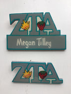Name Tag - Zeta Tau Alpha