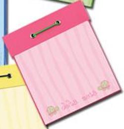 Square Memo Pad - Delta Zeta