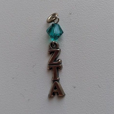 Drop with Bead - Zeta Tau Alpha
