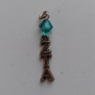 Drop with Bead - Zeta Tau Alpha