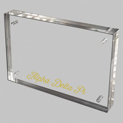 Acrylic Magnetic Frame- Alpha Delta Pi