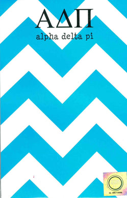 Chevron Notepad - Alpha Delta Pi