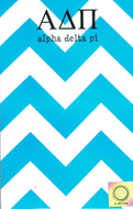 Chevron Notepad - Alpha Delta Pi