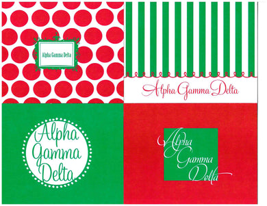 Multi-Design Notecards - Alpha Gamma Delta