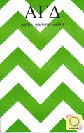 Chevron Notepad - Alpha Gamma Delta