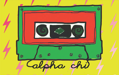 Cassette Pillow- Alpha Chi Omega