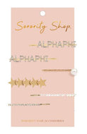 Hair Clip Set - Alpha Phi