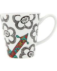 Mascot Floral Mug - Arrow