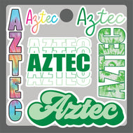 Camp Sticker Sheet- Aztec