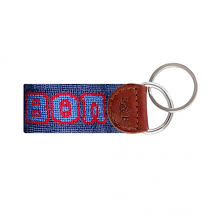 Smathers & Branson Needlepoint Key Fob - Beta Theta Pi