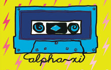 Cassette Pillow- Alpha Xi Delta