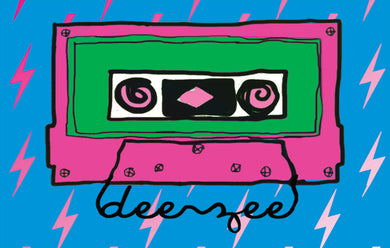 Cassette Pillow- Delta Zeta