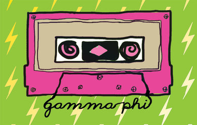 Cassette Pillow- Gamma Phi Beta