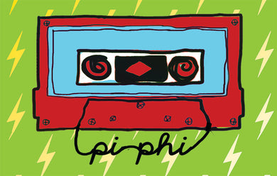 Cassette Pillow- Pi Beta Phi