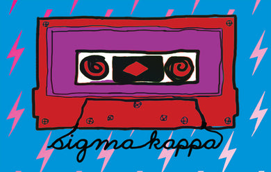 Cassette Pillow- Sigma Kappa