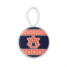 Needlepoint Ornament - Auburn