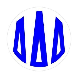 Color Monogram Decal - Delta Delta Delta