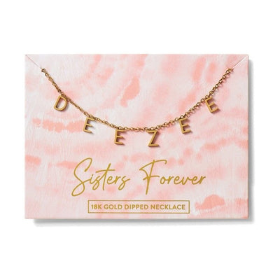 Name Necklace- Delta Zeta