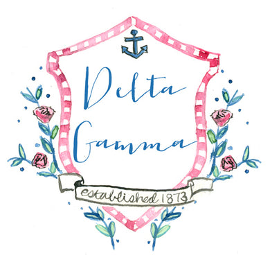 Crest Decal - Delta Gamma