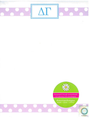 Letterhead - Delta Gamma