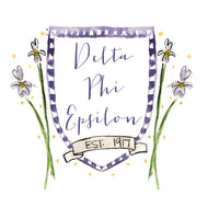 Crest Decal - Delta Phi Epsilon