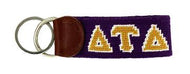 Smathers & Branson Needlepoint Key Fob - Delta Tau Delta
