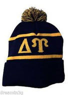 Knit Pom Beanie - Delta Upsilon