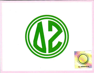 Circle Monogram Notecards - Delta Zeta