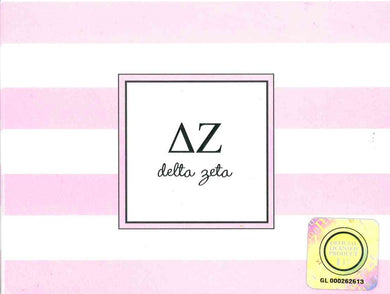 Stripe Notecards - Delta Zeta