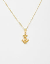 Dogeared Mascot Necklace - Anchor