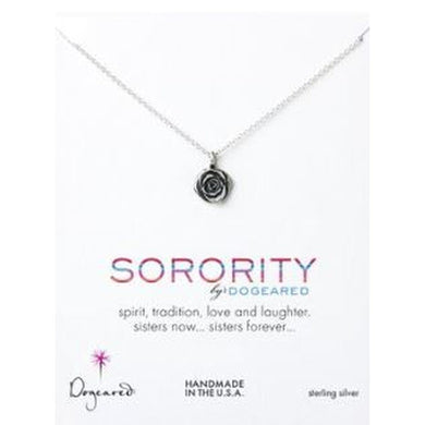 Dogeared Mascot Necklace - Rose