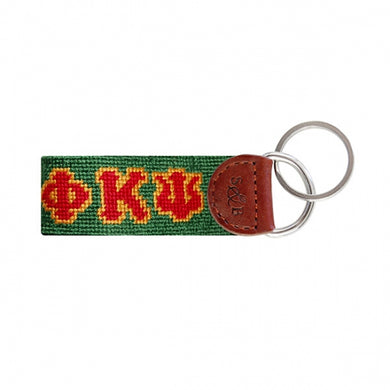 Needlepoint Key Fob - Phi Kappa Psi