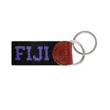 Smathers & Branson Needlepoint Key Fob - Fiji