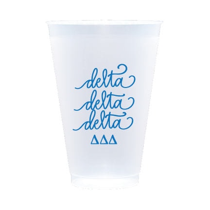 Shatterproof Cup- Delta Delta Delta