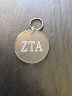 Acrylic Key Chain- Zeta Tau Alpha