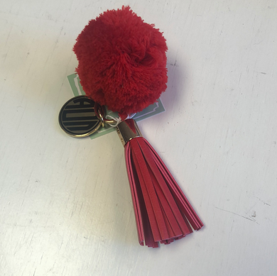 Pom key chain-Alpha Omicron Pi