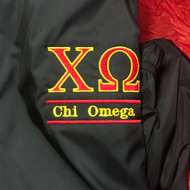 Charles River Rain Jacket - Chi Omega