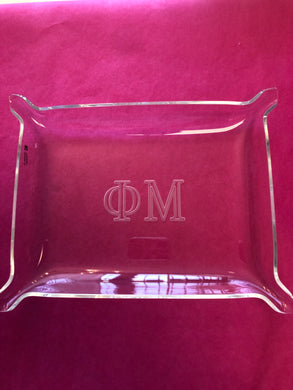 Acrylic Tray - Phi Mu