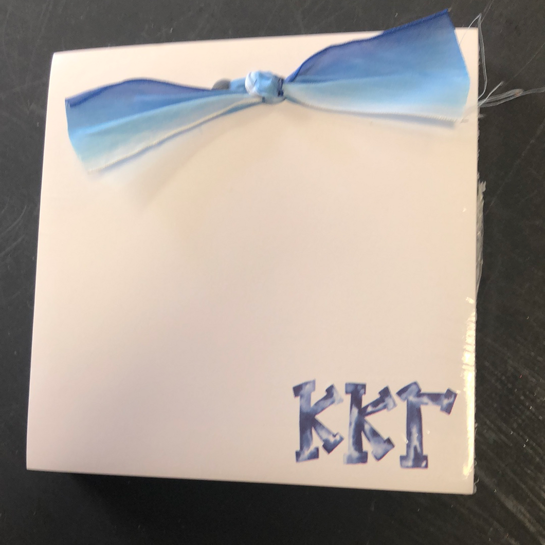 Watercolor Notepad-Kappa Kappa Gamma