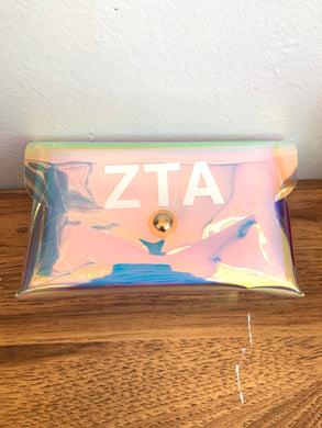 Holographic Belted Fanny Pack-Zeta Tau Alpha