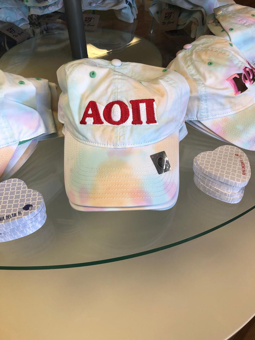 Tie Dye Hat- Alpha Omicron Pi