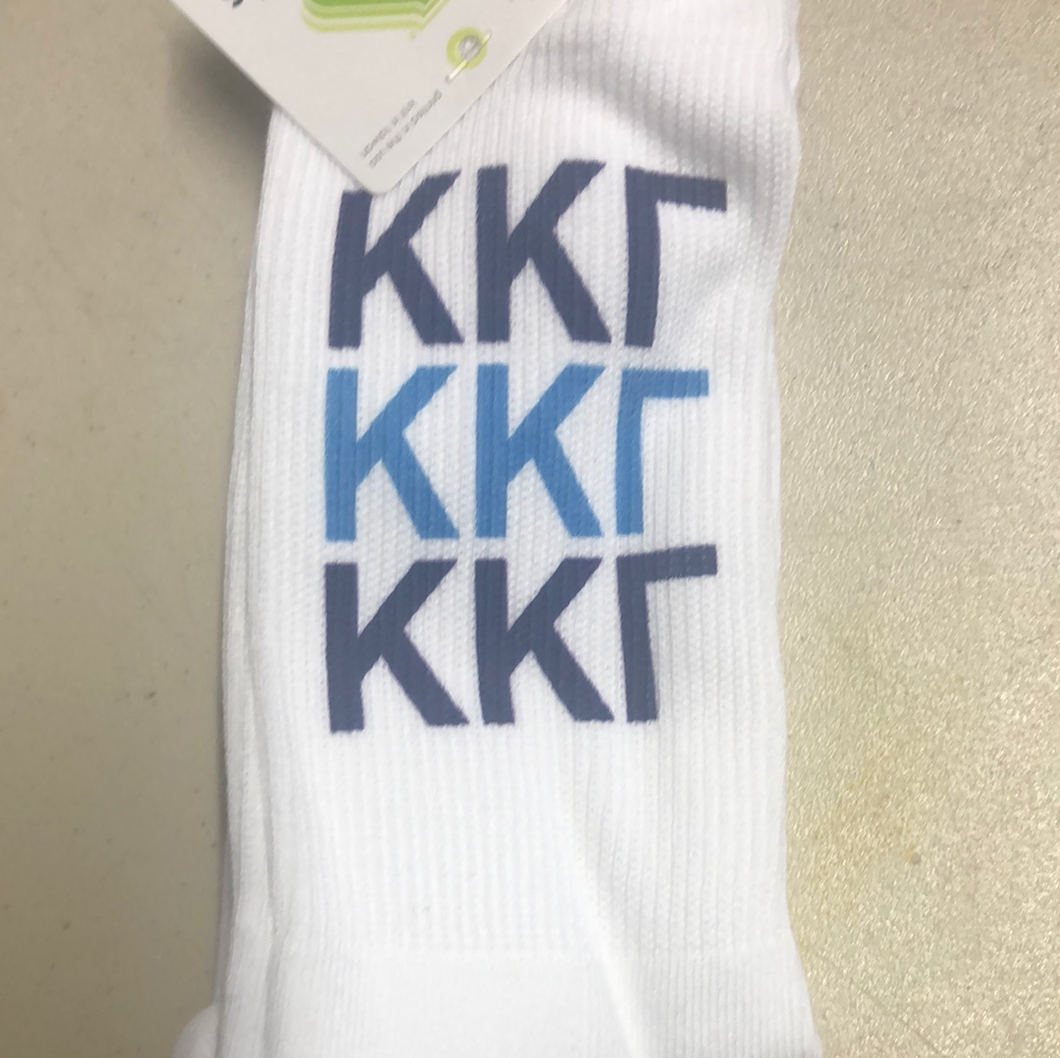 Letters Socks - Kappa Kappa Gamma