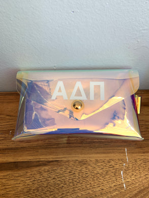 Holographic Belted Fanny Pack-Alpha Delta Pi