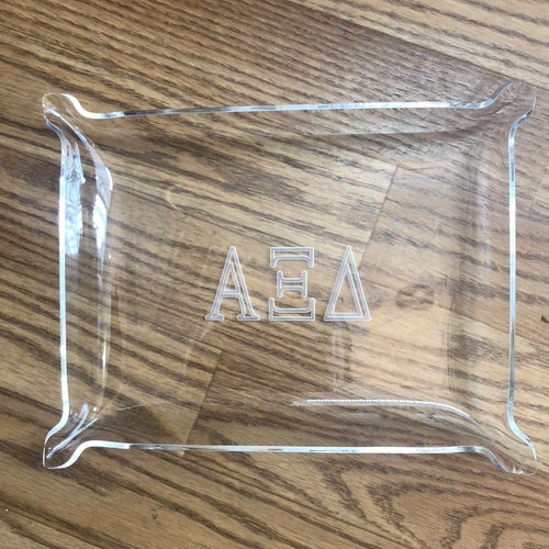 Acrylic Tray - Alpha Xi Delta