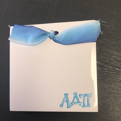 Watercolor Notepad-Alpha Delta Pi