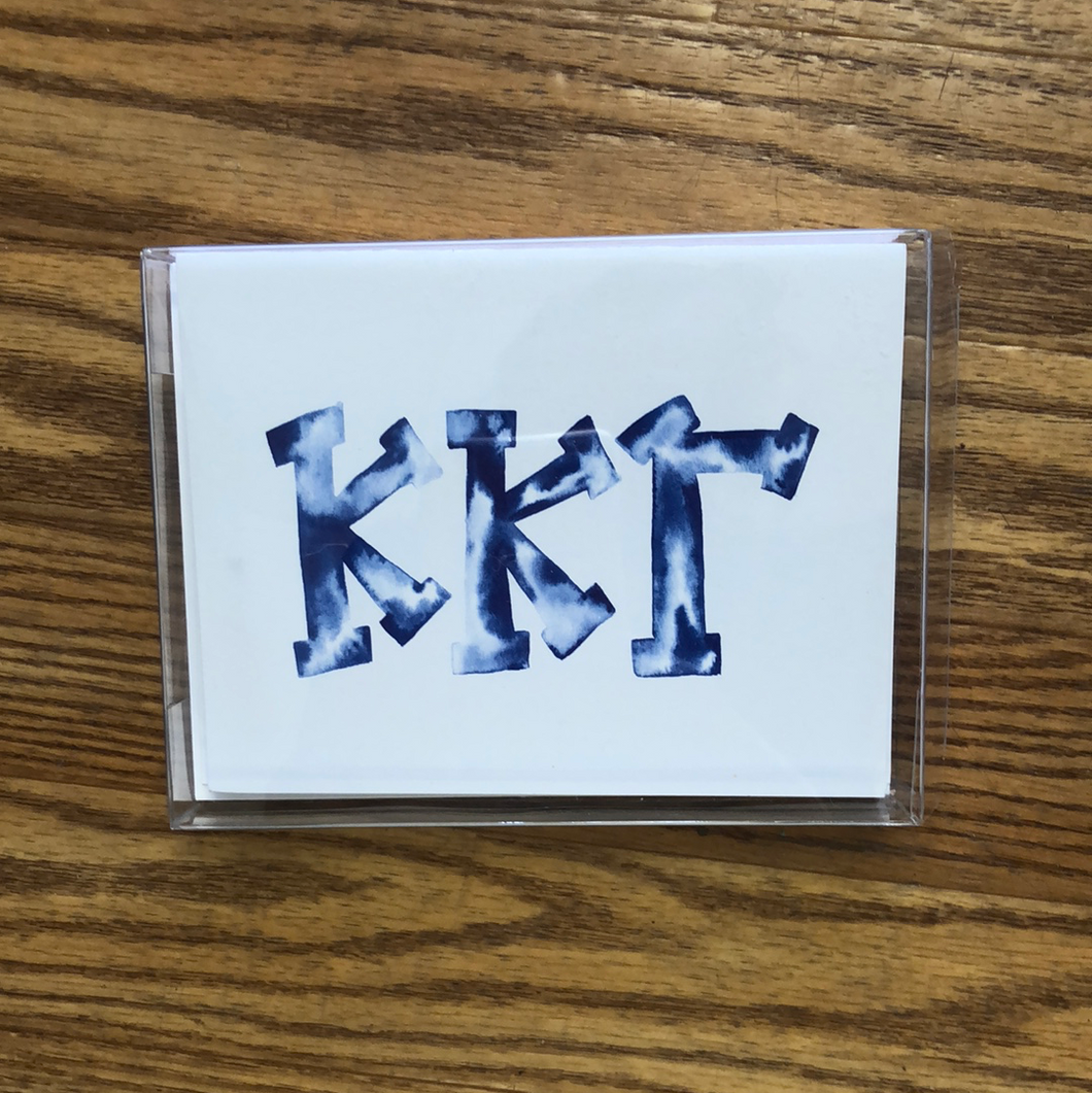 Watercolor note cards-Kappa Kappa Gamma