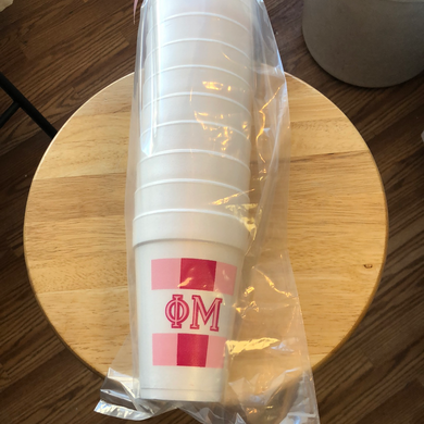 Styrofoam Custom-Phi Mu